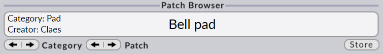 Illustration 3: The patch browser