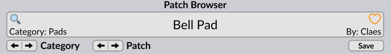 Illustration 9: Patch browser